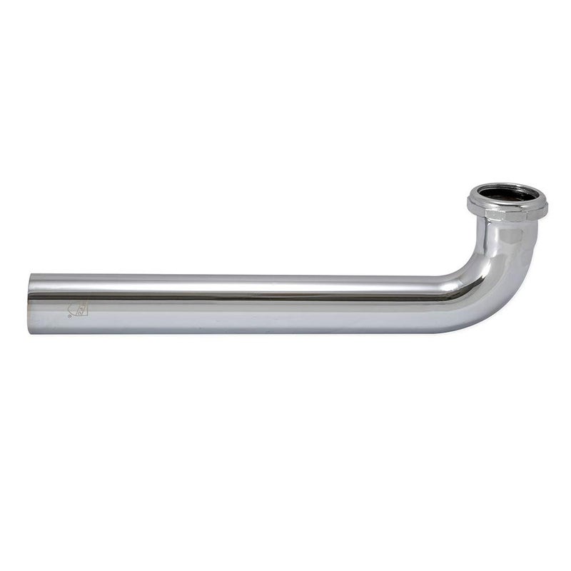 EZ-FLO Heavy Duty Brass Waste Arm with Slip Joint Connection, 12 Inch Length, 22 Gauge, Chrome, 35092 - Image 2
